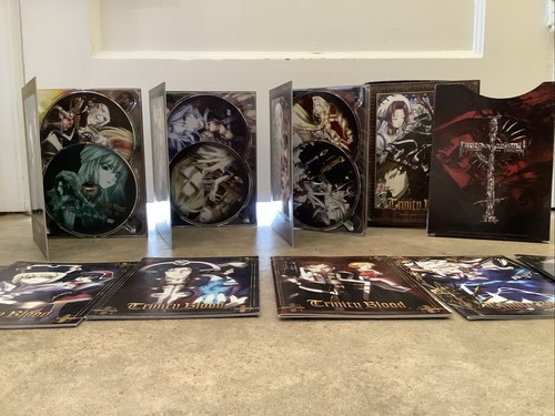Trinity blood anime dvd box - trinity,