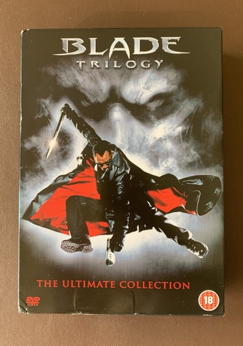 Blade trilogy dvd - blade, box