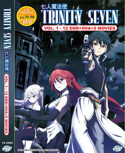 Dvd anime trinity seven - dvd,